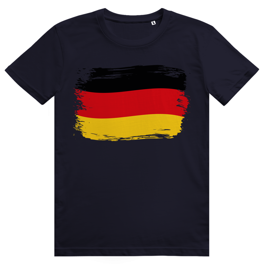 Deutschland Flaggen - Sauftrikot Deutschland Flaggen Print - Premium Bio Unisex T-Shirt