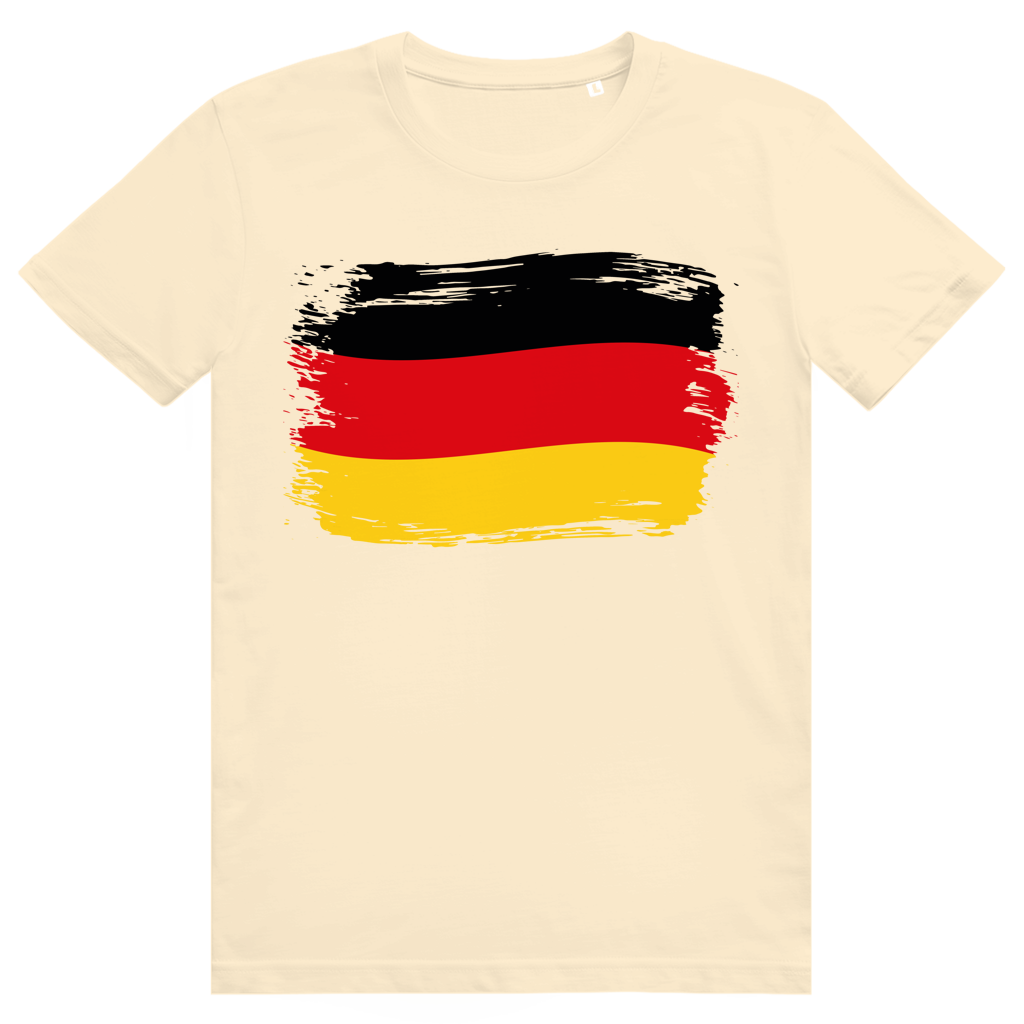 Deutschland Flaggen - Sauftrikot Deutschland Flaggen Print - Premium Bio Unisex T-Shirt