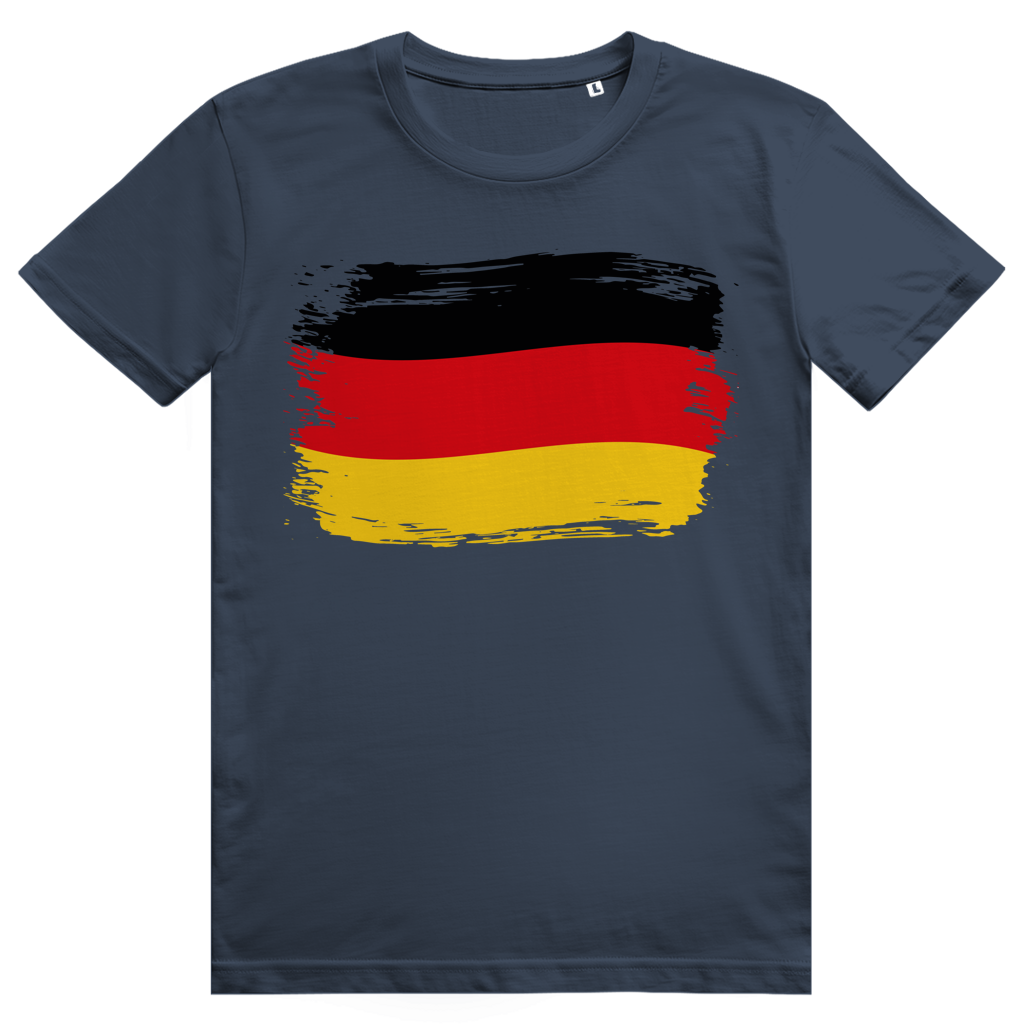 Deutschland Flaggen - Sauftrikot Deutschland Flaggen Print - Premium Bio Unisex T-Shirt
