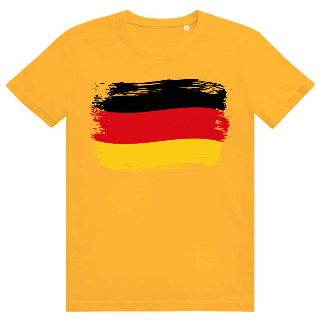 Deutschland Flaggen - Sauftrikot Deutschland Flaggen Print - Premium Bio Unisex T-Shirt