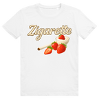 Zigarette - Lustiges Logo Parodie Statement - Premium Bio Unisex T-Shirt