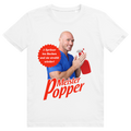 Meister Popper - Freche Brand Parodie Statement - Premium Bio Unisex T-Shirt
