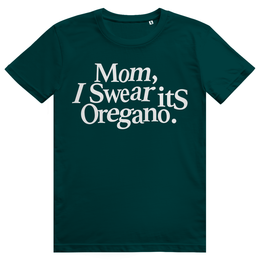 Mom I Swear Its Oregano - Lustiges Weed Meme Statement - Premium Bio Unisex T-Shirt