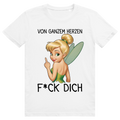 Vom ganzen Herzen F*CK DICH. Katastrofee - Freche Feen Parodie Statement - Premium Bio Unisex T-Shirt