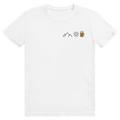 Berge Sonne Bier - Cooles Berge & Bier Pocket Design - Premium Bio Unisex T-Shirt