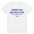 Après Ski Instructor - Lustiger Après Ski Lehrer - Premium Bio Unisex T-Shirt