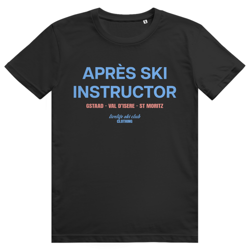 Après Ski Instructor - Lustiger Après Ski Lehrer - Premium Bio Unisex T-Shirt