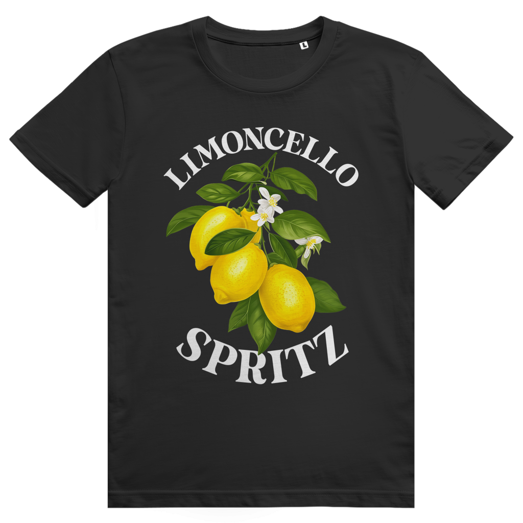 Limoncello Spritz - Schönes Zitronen Motiv - Premium Bio Unisex T-Shirt