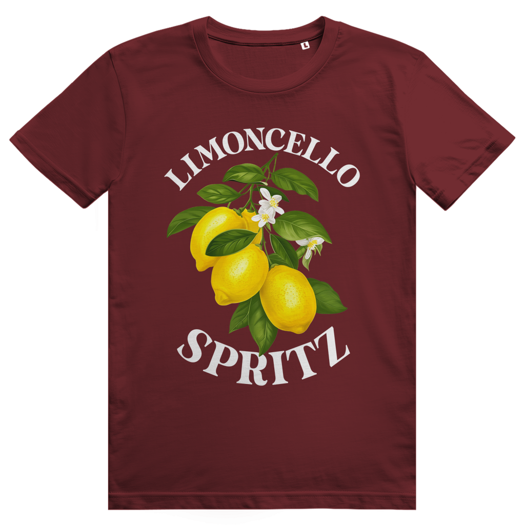 Limoncello Spritz - Schönes Zitronen Motiv - Premium Bio Unisex T-Shirt