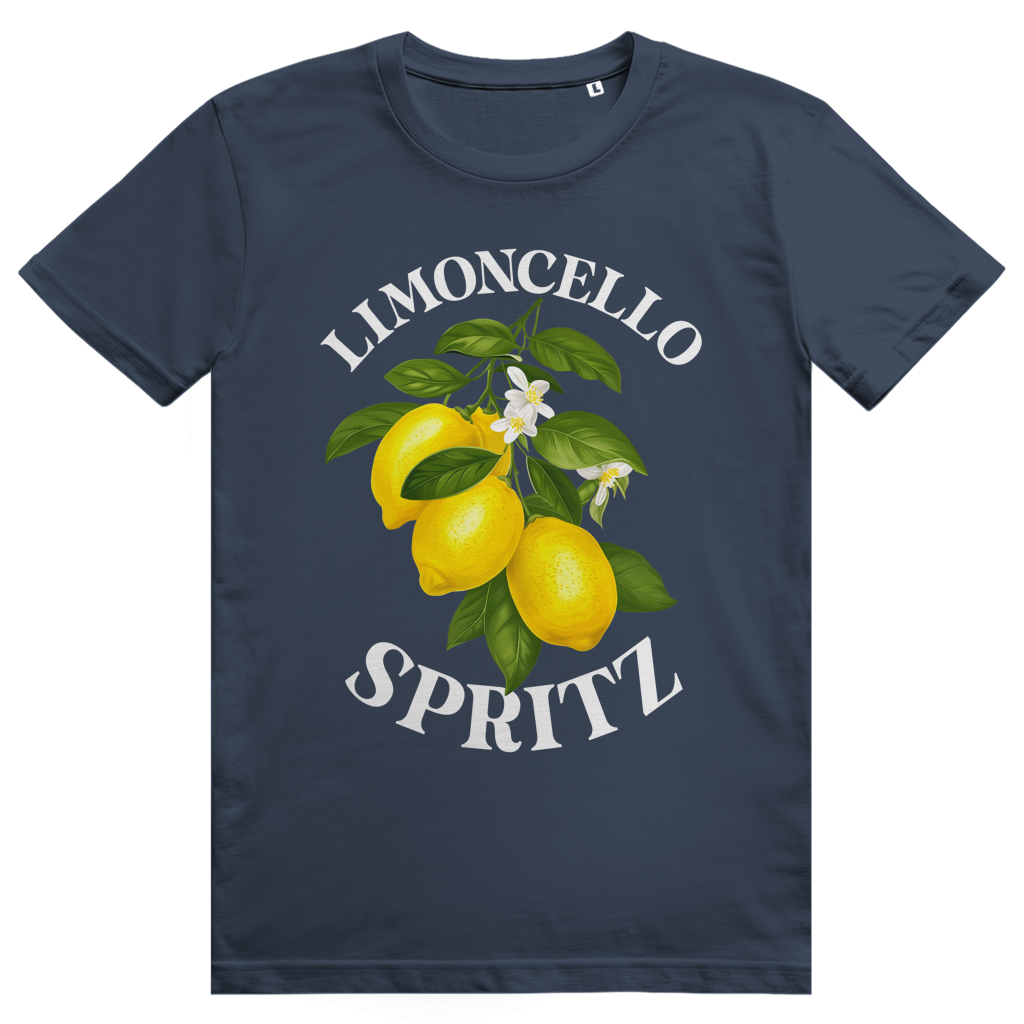 Limoncello Spritz - Schönes Zitronen Motiv - Premium Bio Unisex T-Shirt