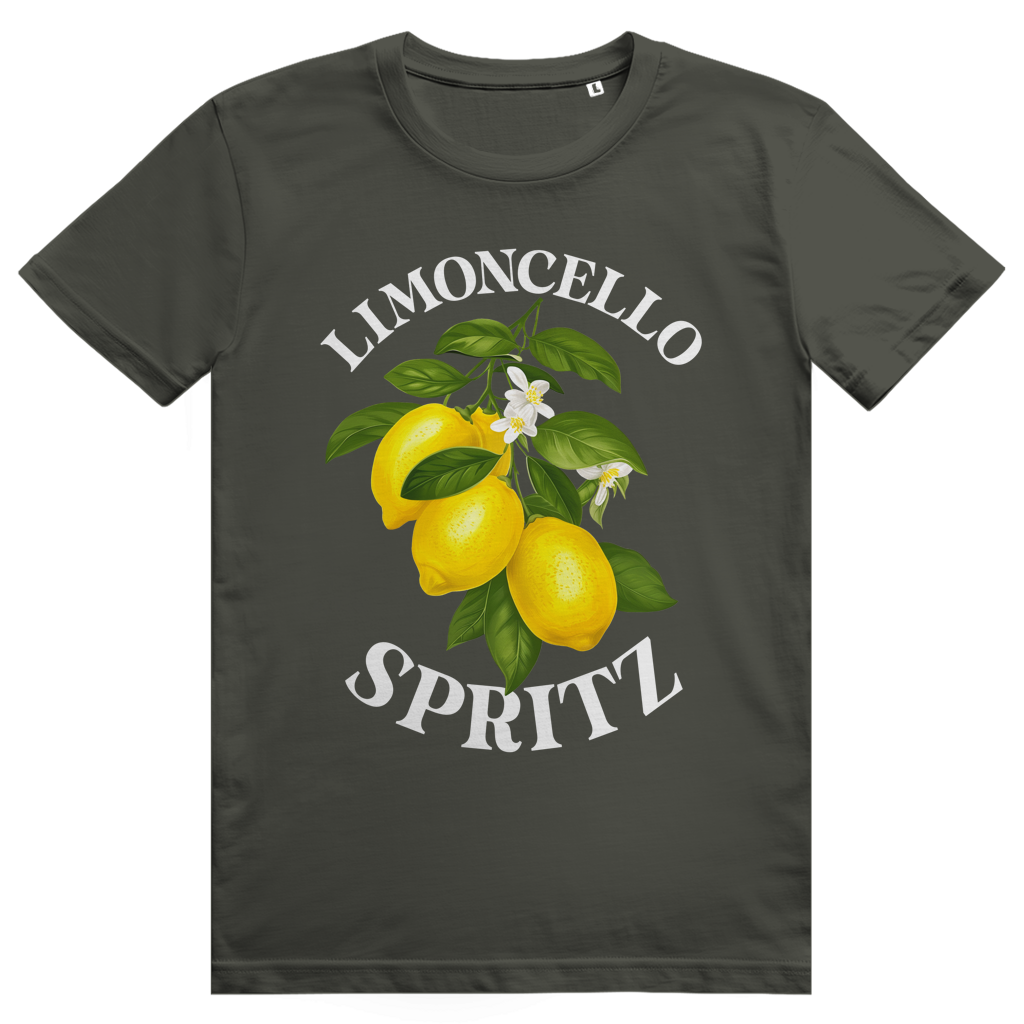 Limoncello Spritz - Schönes Zitronen Motiv - Premium Bio Unisex T-Shirt